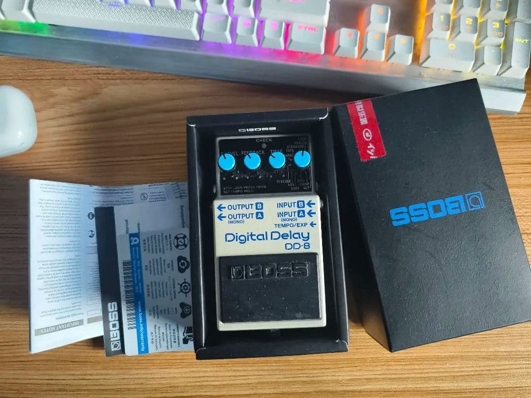 BOSS DD8 ディレイ Amazon.com: BOSS DD-8 Eleven Modes Full Stereo I/O Support Built