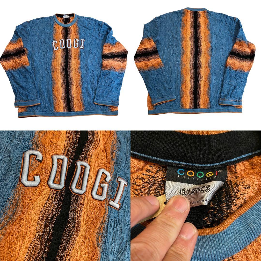 COOGI Blues ケーブル編みニット Sサイズ