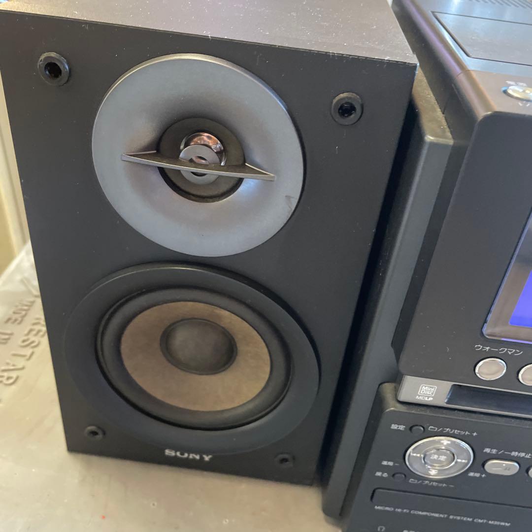 Sony コンパクト カセットCDMDコンポ CMT-M35WM 難あり - メルカリ