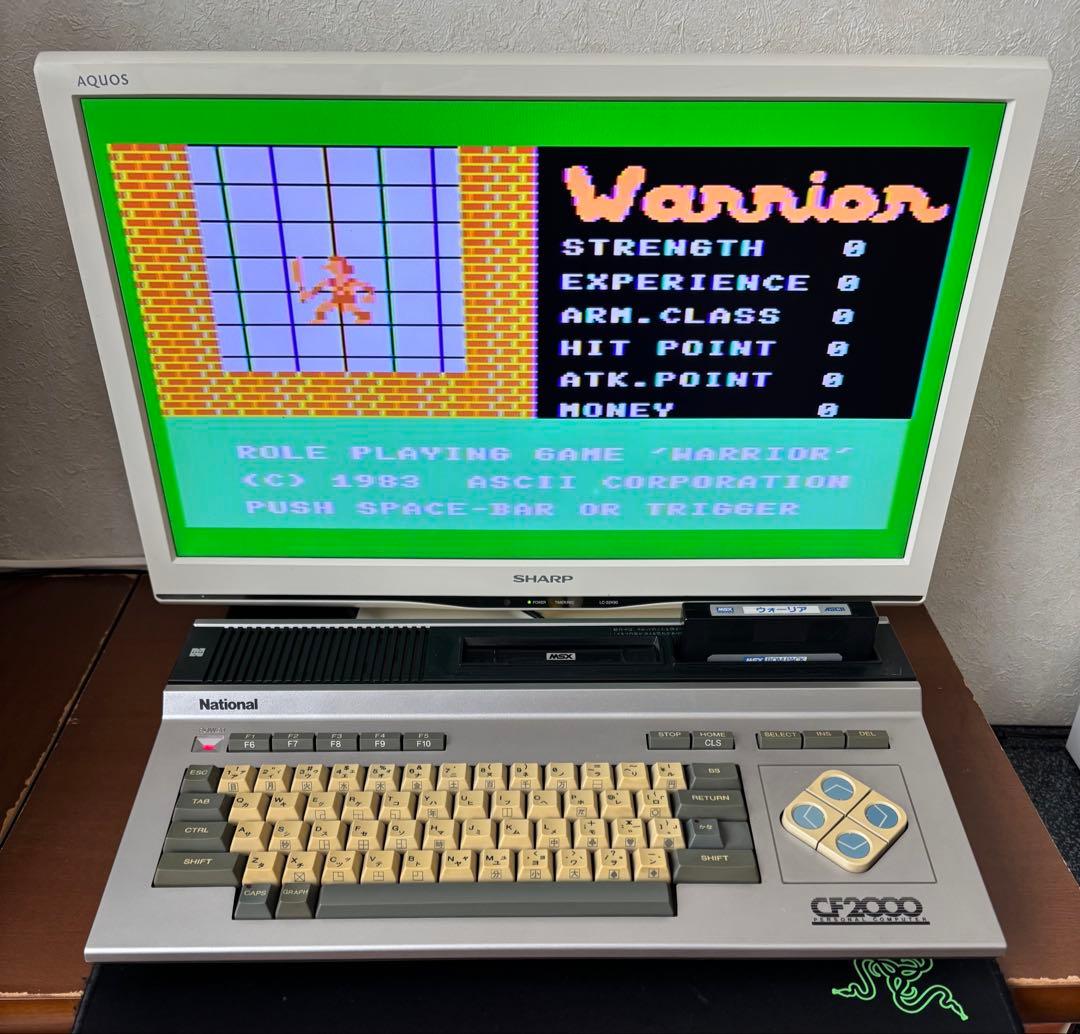 MSX CF-2000 動作品 取説付き MSX CF-2000 動作品 取説付き MSX CF-2000 動作品 取説付き Yahoo