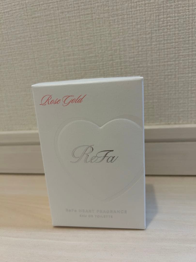 ReFa ハートフレグランスローズゴールド オードトワレ 50ml 心ときめく魔法の瞬間。ReFa HEART FRAGRANCE（リファハート