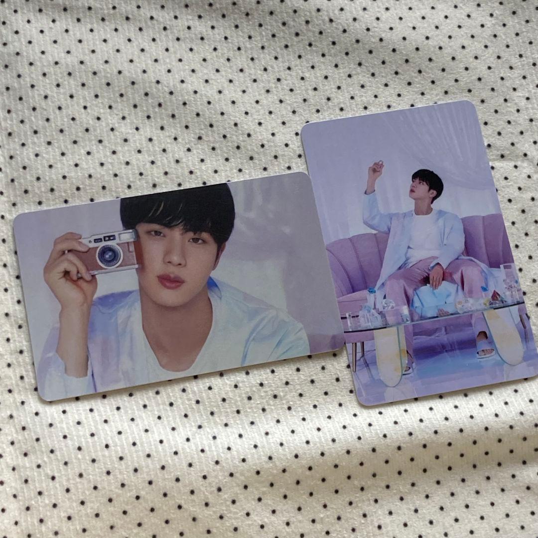 BTS 韓国 限定 BE 未公開 ジン JIN ラキドロ トレカ 2枚 ジン JIN 未公開 BTS BE ラキドロ トレカ - メルカリ