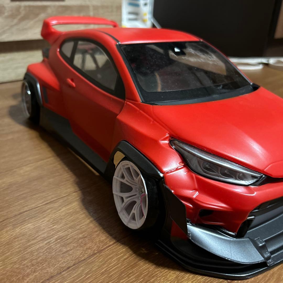 アディクショントヨタ GR ヤリス ドリフトラジコンボディ - メルカリ