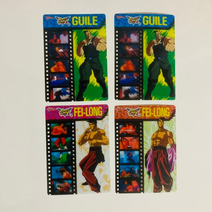 ☆500円オフ☆【ストリートファイターⅡ クリアカード6枚】グリコ