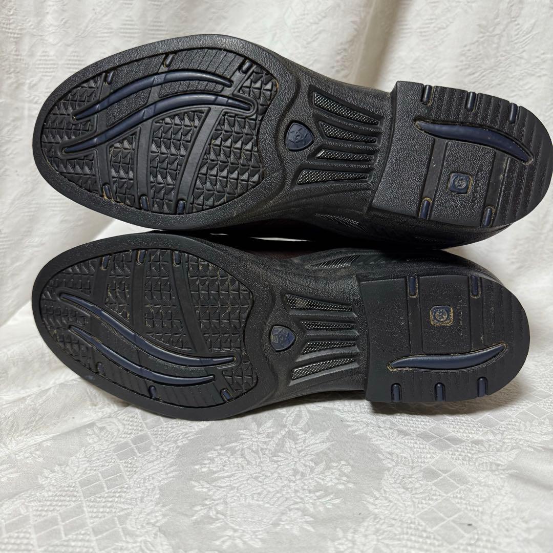 ARIAT サイドゴアブーツ フロントジップ US8 26cm - メルカリ
