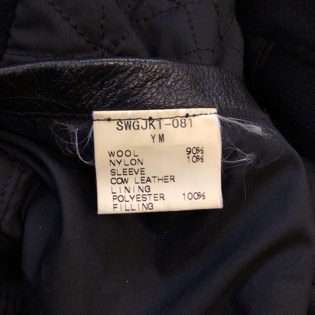 Swagger スタジャン ブラック レザー ジャケット 68-0119-1-B - メルカリ