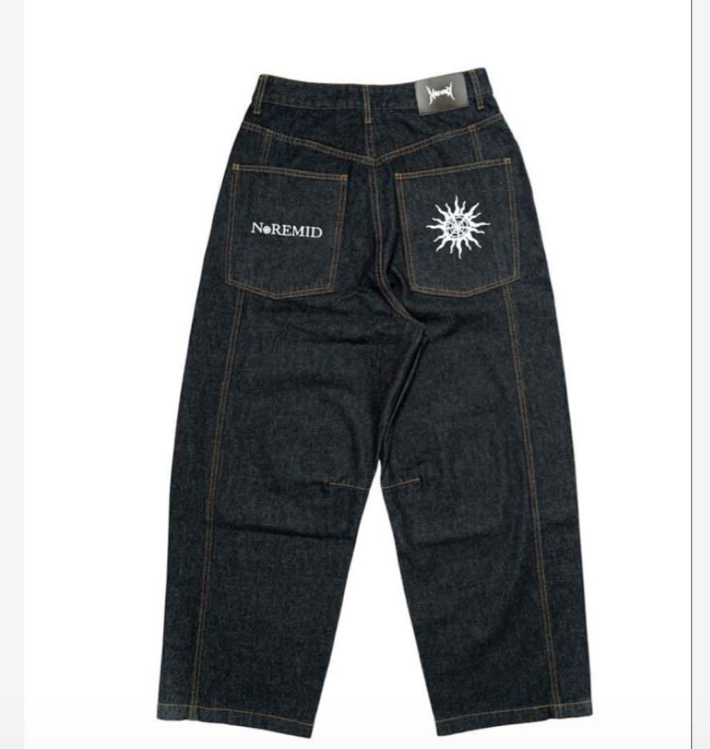 NoREMID 刺繍リジットデニム - メルカリ