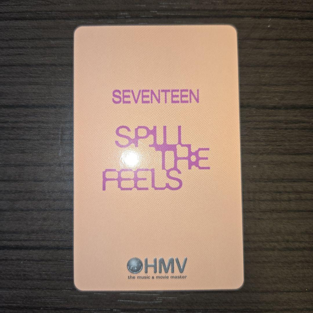 SEVENTEEN SPILL THE FEELS HMV特典トレカ ジュン - メルカリ