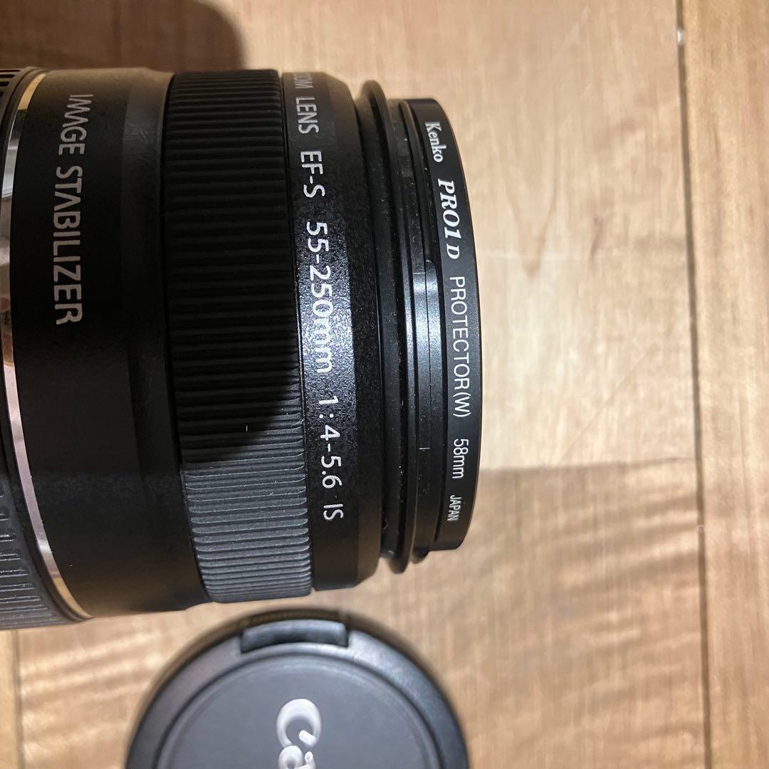 Canon EF-S 55-250mm f/4-5.6 IS ズームレンズ