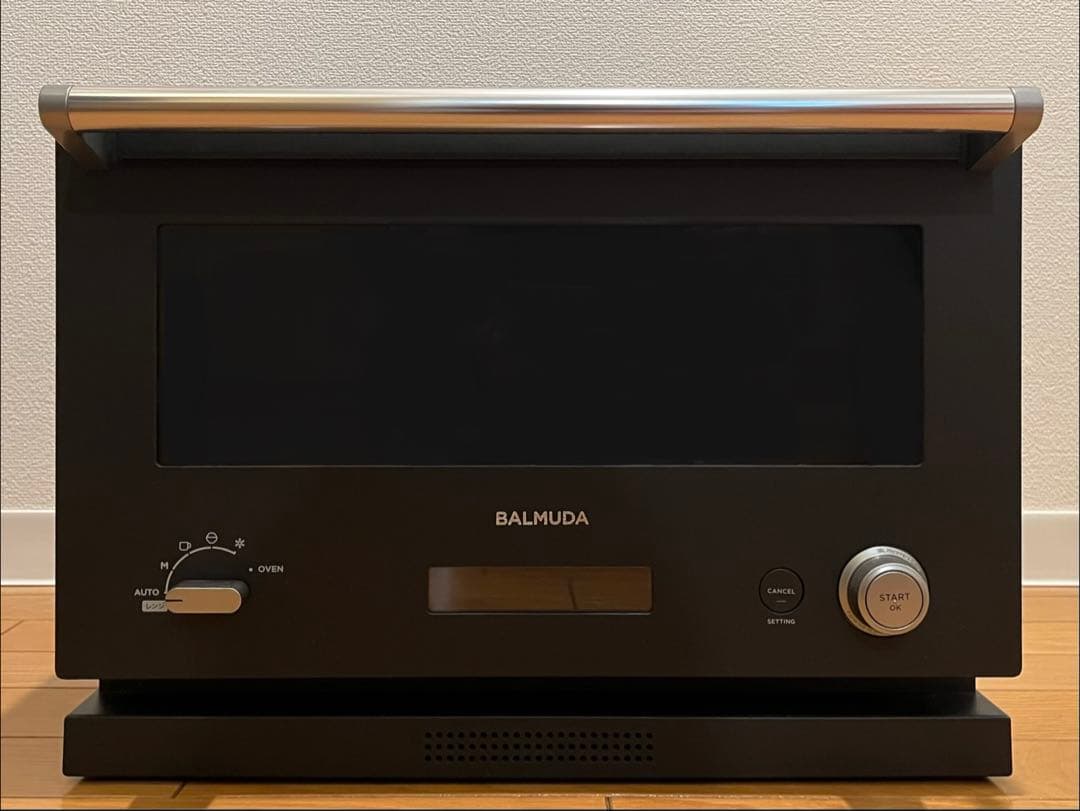 最終値下【動作良好】BALMUDA The Range オーブンレンジ K04A BALMUDA K04A-WH オーブンレンジ オーブンレンジ BALMUDA The Range