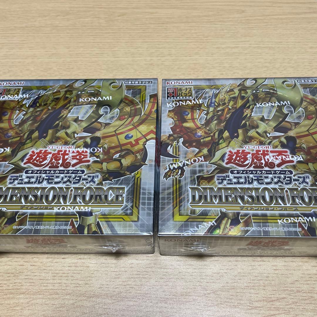 シュリンク付き】遊戯王 dimension force 2box - メルカリ