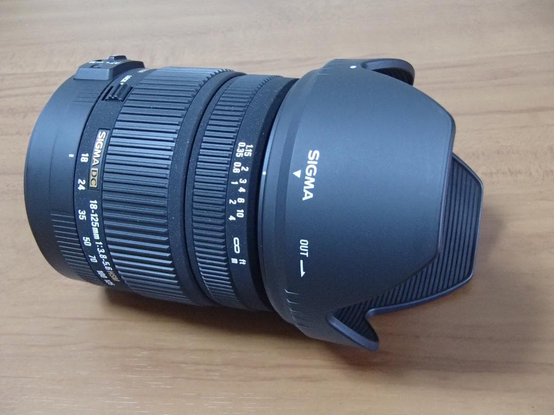レンズ(ズーム) SIGMA SA18-125mm F3.8-5.6 DC OS HSM SA