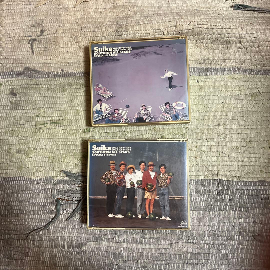 サザンオールスターズ　 Suika 1978-1986ベストアルバム 4枚 サザンオールスターズ Suika 1978-1986ベストアルバム 4枚 サザン