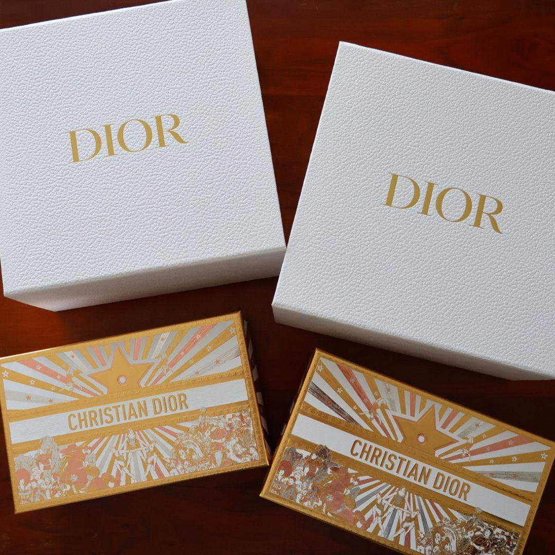 DIOR ギフトボックス 4箱 ホリデー 限定 - メルカリ