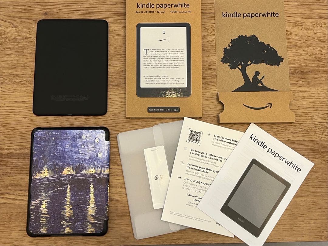 Kindle Paperwhite 16GB ブラック 保護フィルム カバー付き 61HD7+WNYJL.jpg_BO30,255,255,