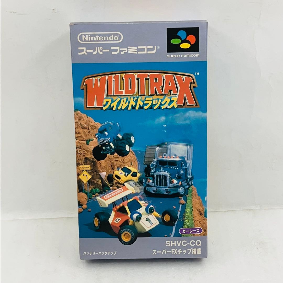 新品・未使用】 [SFC]ワイルドトラックス(WILDTRAX) 任天堂 - メルカリ