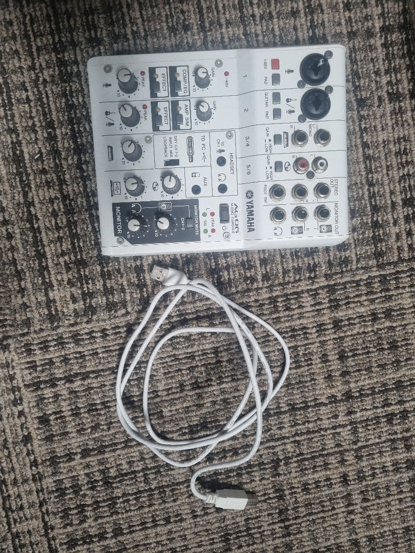 DJ機材 Yamaha ag06 mk1 気軽な配信から本気の配信まで！『YAMAHA AG06』利用例です