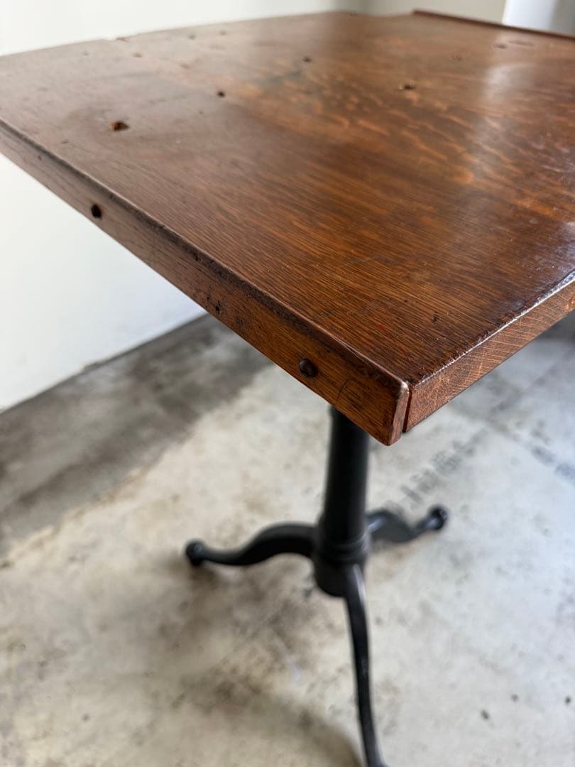 ヨーロッパアンティーク製図台（ドラフティングテーブル）作業台