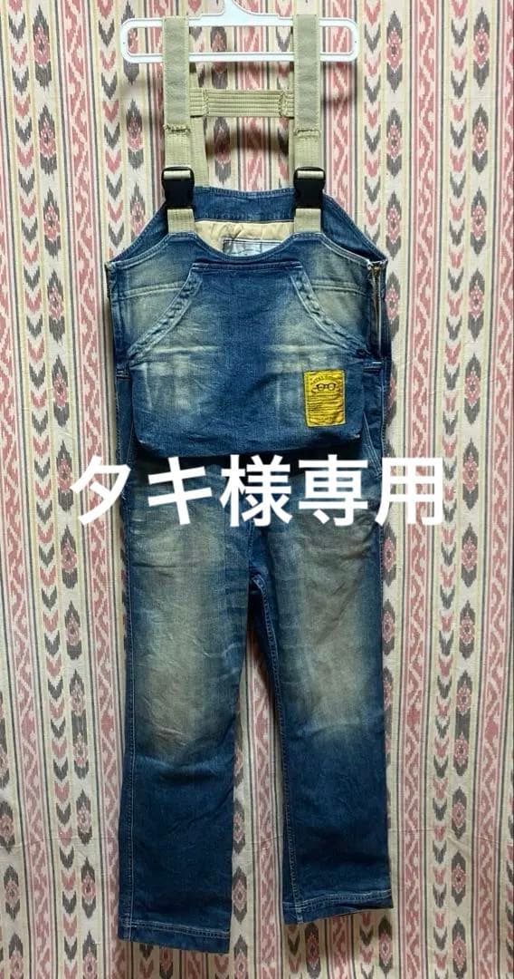 ネイタルデザイン NATAL DESIGN デニム オーバーオール M natal design（ネイタルデザイン） オーバーオール サロペット