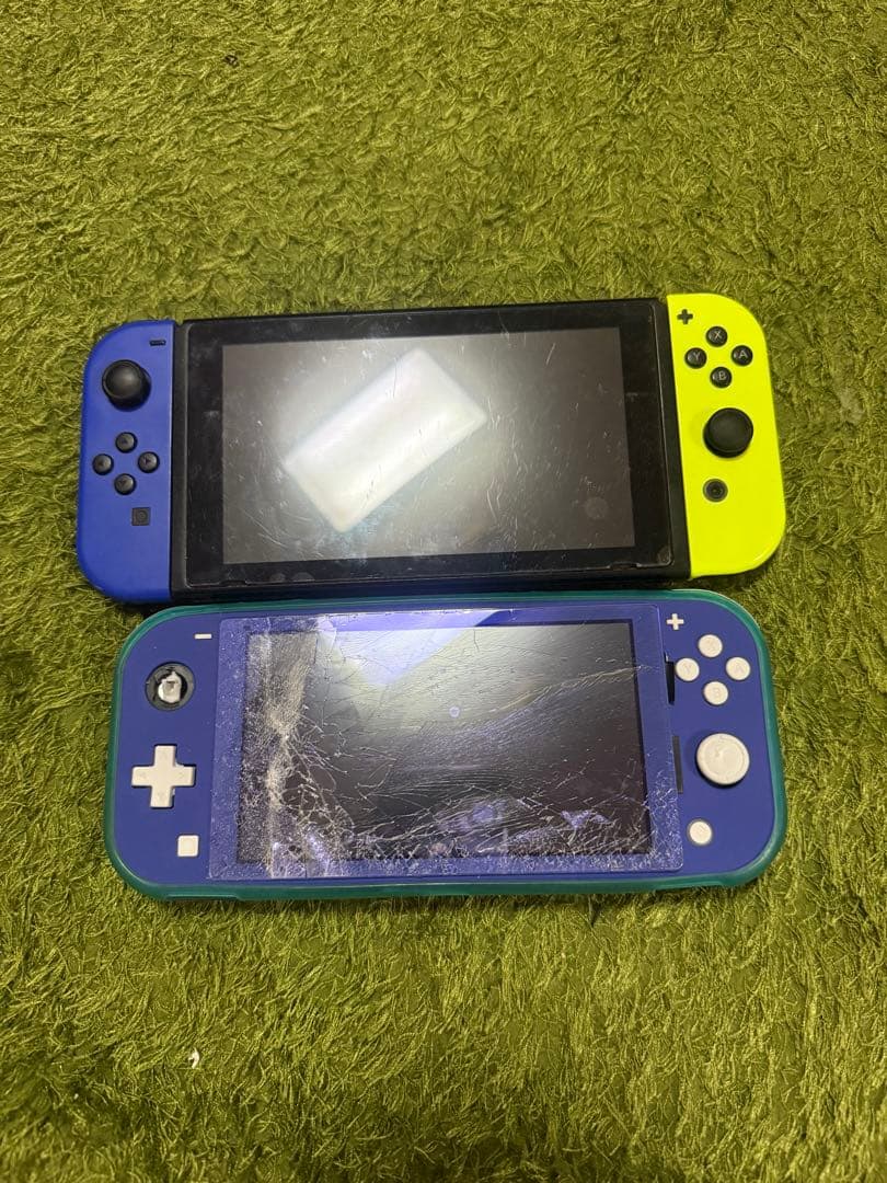 ニンテンドースイッチライトジャンク品(2種) 壊れたジャンク品スイッチ ライトは売れる？驚きの買取価格とは