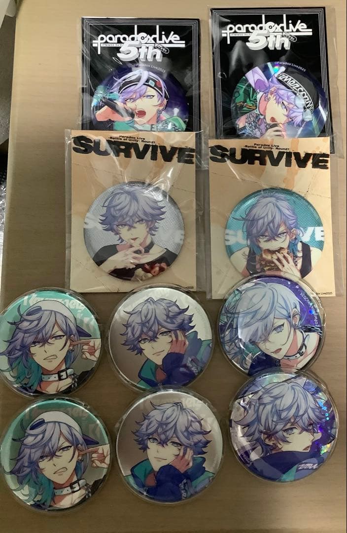 Paradox Live BIG缶バッジ cozmez 珂波汰 那由汰 10点 - メルカリ