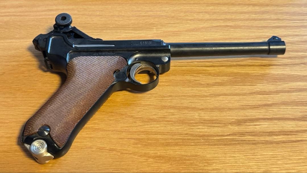 Luger P08 ガスガン 標準サイズ ジャンク タナカ ルガーP-08ジャンク復活！仕上げました。 | amenyan001の