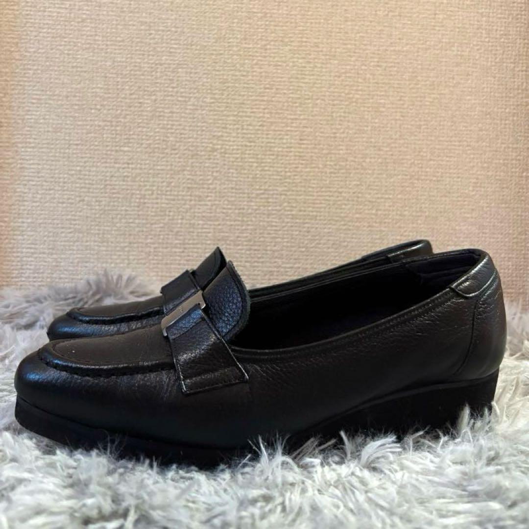 【MIHAMA】雨天兼用ローファー（BWW05R、22.5cm）