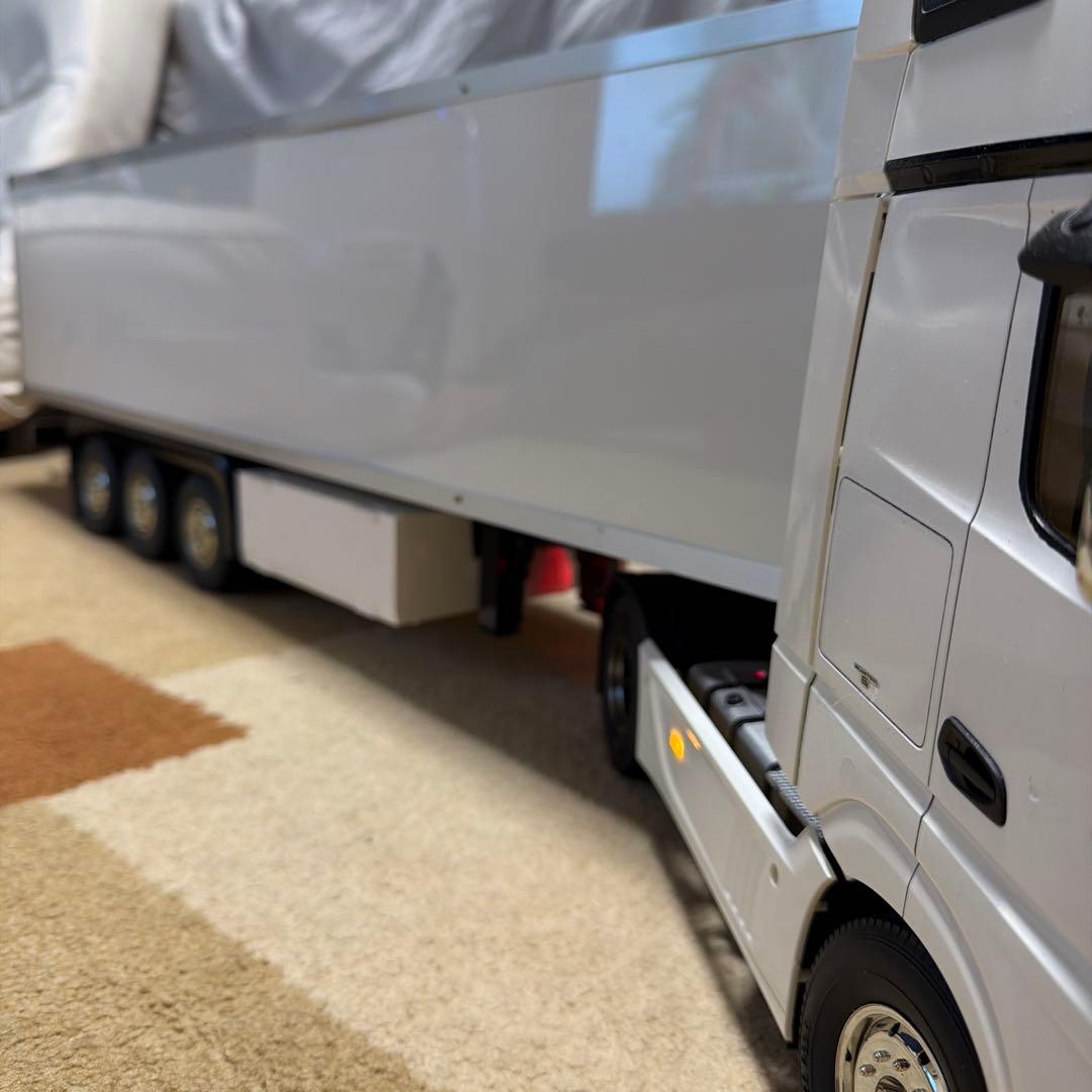 タミヤアクトロストレーラー3軸リーファセット - メルカリ