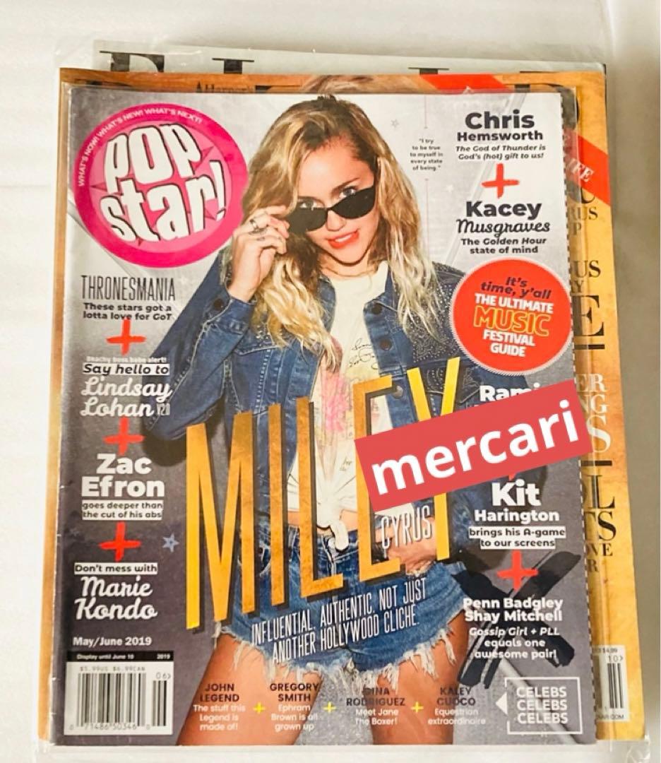 今月まで】マイリー・サイラス 表紙雑誌 まとめ売り バラ売り不可です