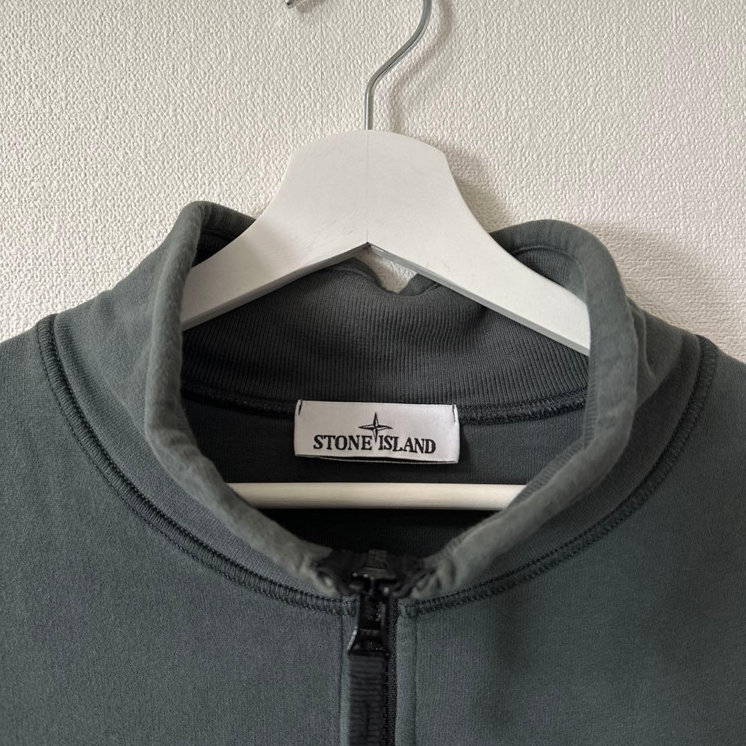 STONE ISLAND ストーンアイランド ハーフジップ スウェット - メルカリ