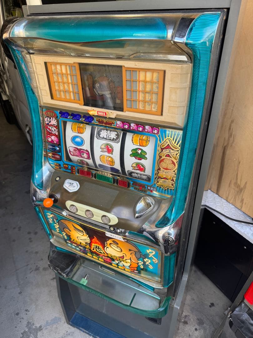 スロット実機　吉宗S　悪代官パネル　アミューズメント仕様　4号機 4号機】大都技研 吉宗S（越後屋） 中古パチスロ実機 [4ch対応] A-SLOT