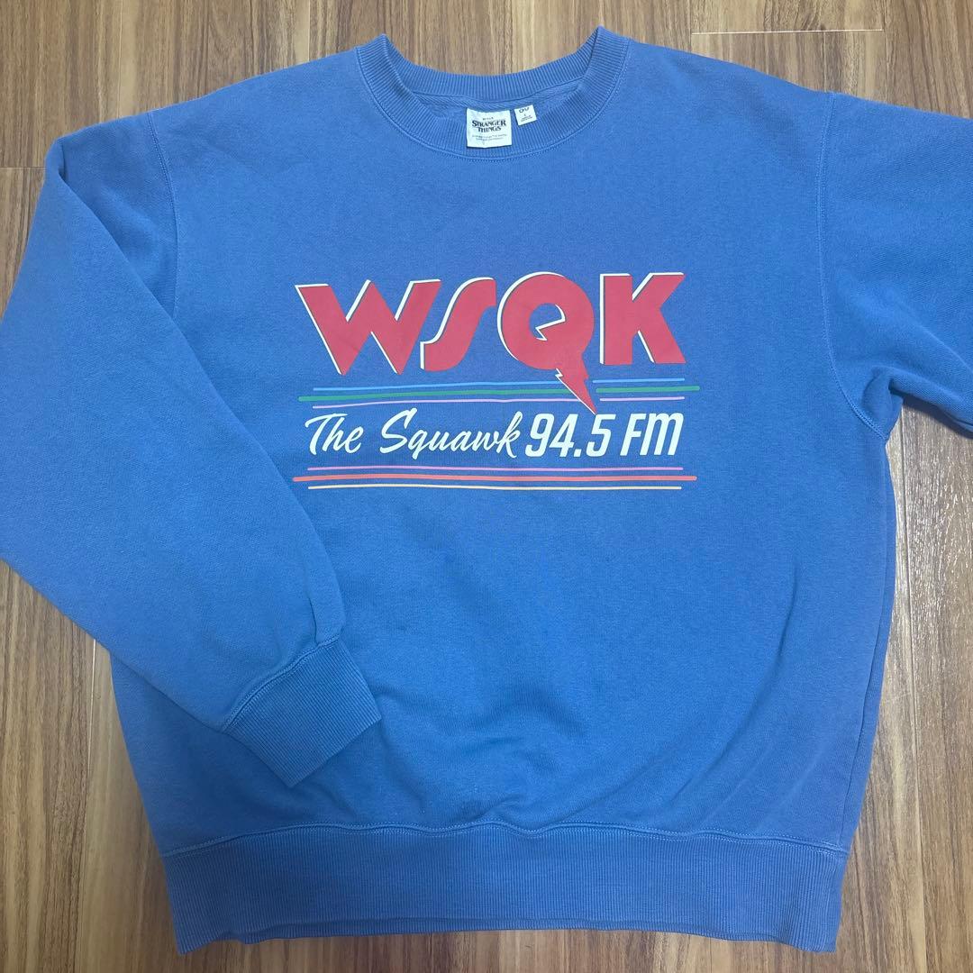 GU ストレンジャーシングス WSQK ヘビーウェイトスウェットプル