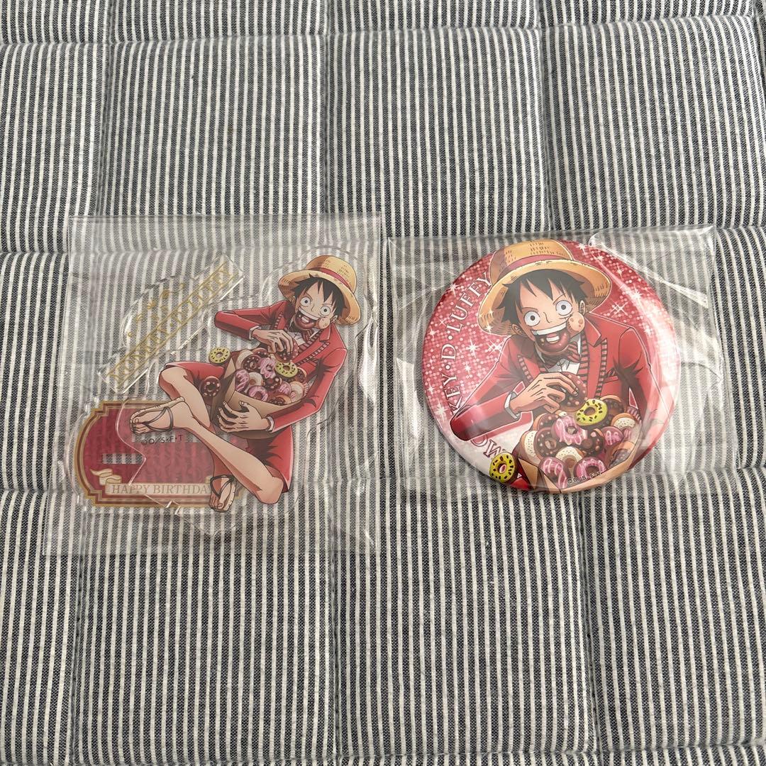 ONE PIECE ONE PIECE バースデー　缶バッジ　アクスタ ONE PIECE(ワンピース)の『ONE PIECE』バースデイ缶バッジ ポートガス