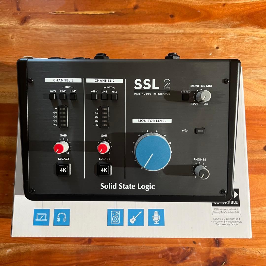 Solid State Logic SSL2 USBオーディオインターフェイス Solid State Logic SSL2 MKII 2in2out USB オーディオインターフェイス
