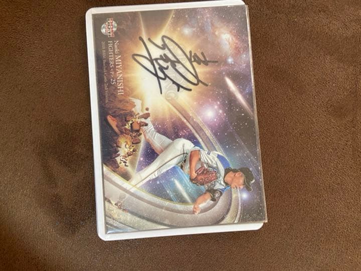 宮西選手直筆サインカード ミントモール / MINT 浦和店 / 2021 EPOCH 北海道日本ハムファイターズ