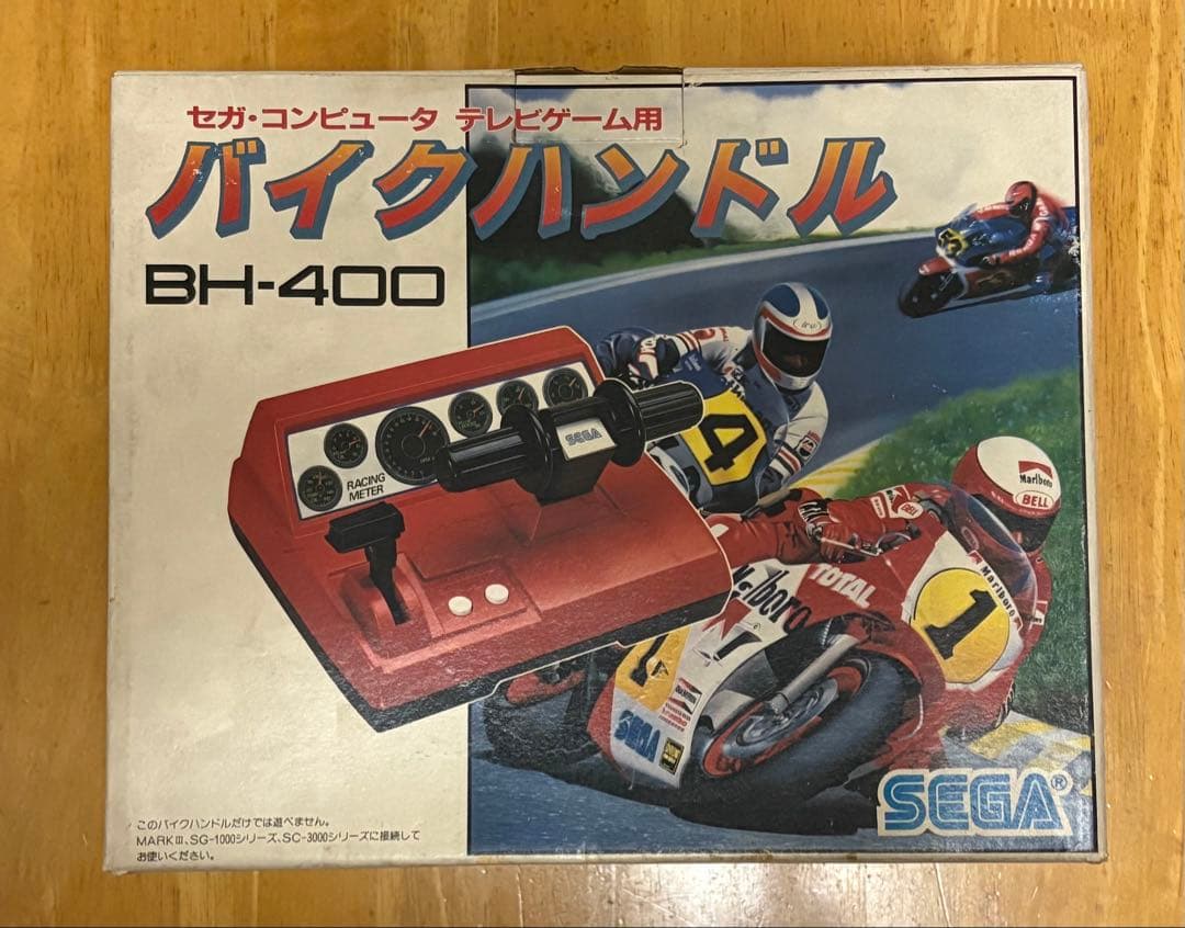 【新品】バイクハンドル SEGA BH-400 SEGA バイクハンドル BH-400 HANG ON II 動作未確認 現状品 - メルカリ
