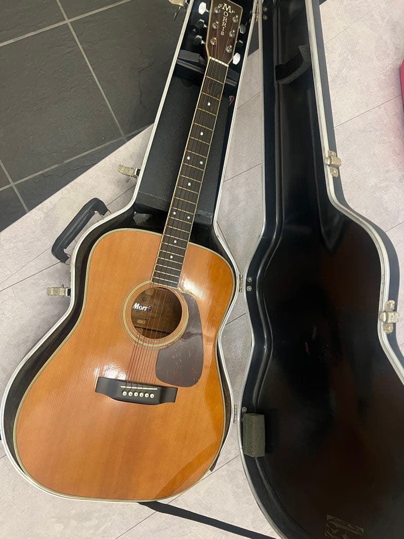 Morris TF-50T アコースティックギター サンバースト MORRIS R-14 CS (チェリーサンバースト) エレアコギター トップ単板