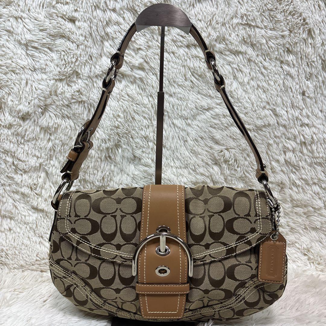 COACH コーチ ソーホー シグネチャー ワンショルダー レザー 10608