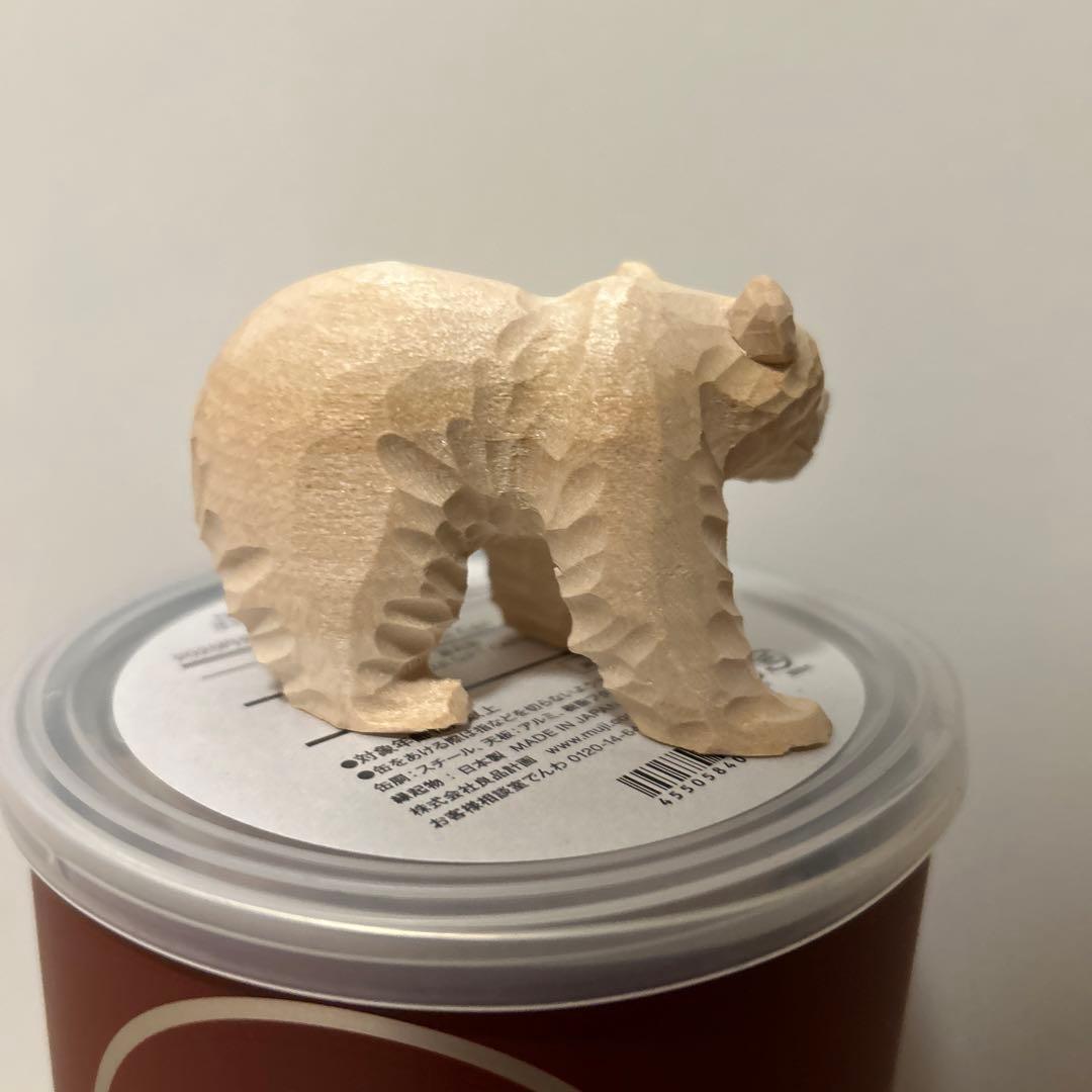 無印良品 2025 福缶 木彫りの熊 北海道 栗田民芸店 - メルカリ