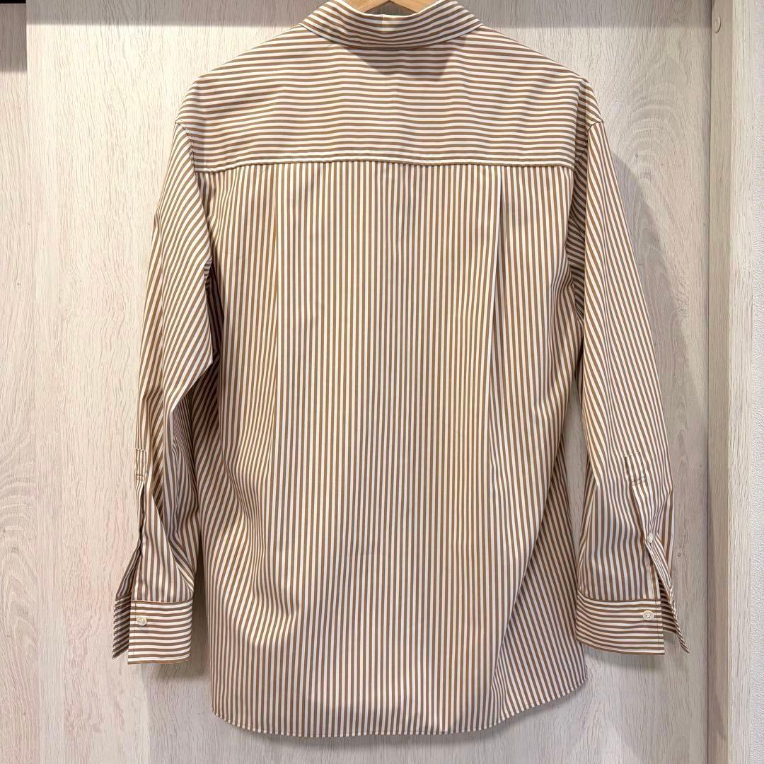 美品】MICA&DEAL(マイカ＆ディール）ストライプ 柄シャツ 長袖 - メルカリ