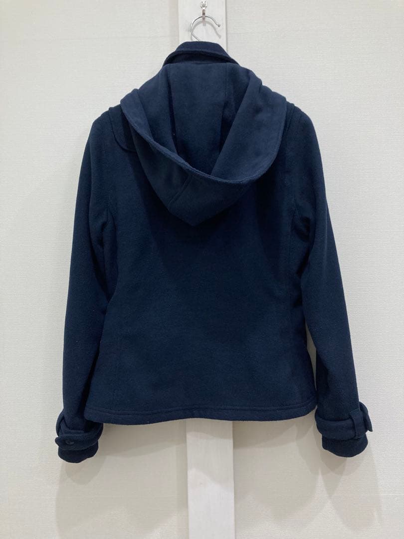 adidas アディダス ダッフルコート トグルコート ネイビー - メルカリ