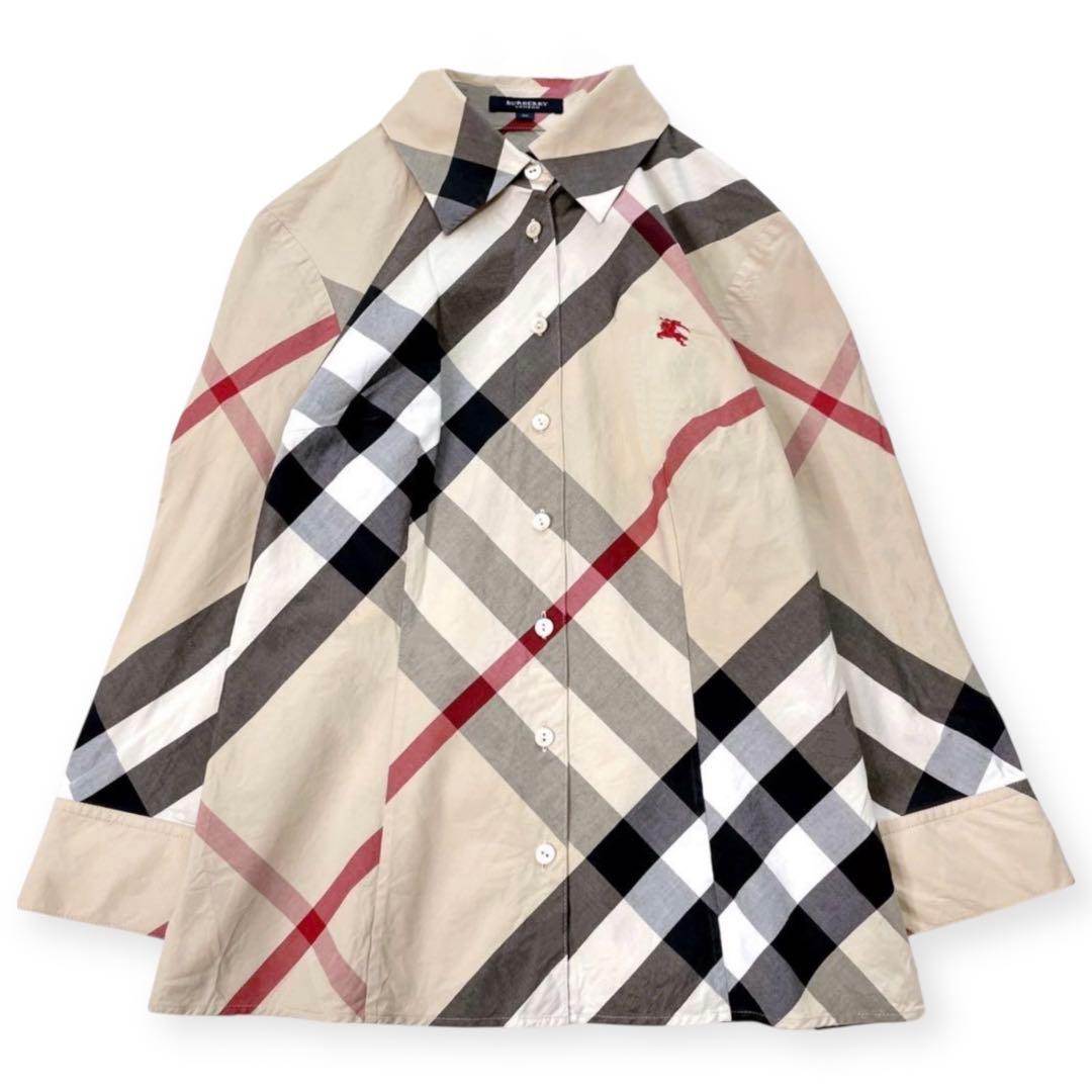 極美品 BURBERRY バーバリー 刺繍ロゴ メガチェック ノバチェックシャ 2026年最新】バーバリーメガチェックの人気アイテム - メルカリ