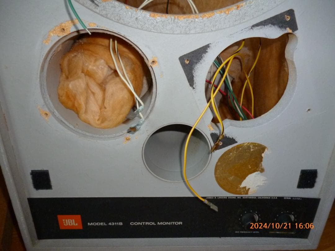 ①JBL4311B 11481・11772 エンクロージャー