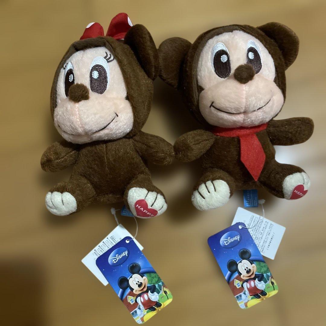 ディズニー クマ 着ぐるみ ぬいぐるみ キーホルダー ミッキー ミニー