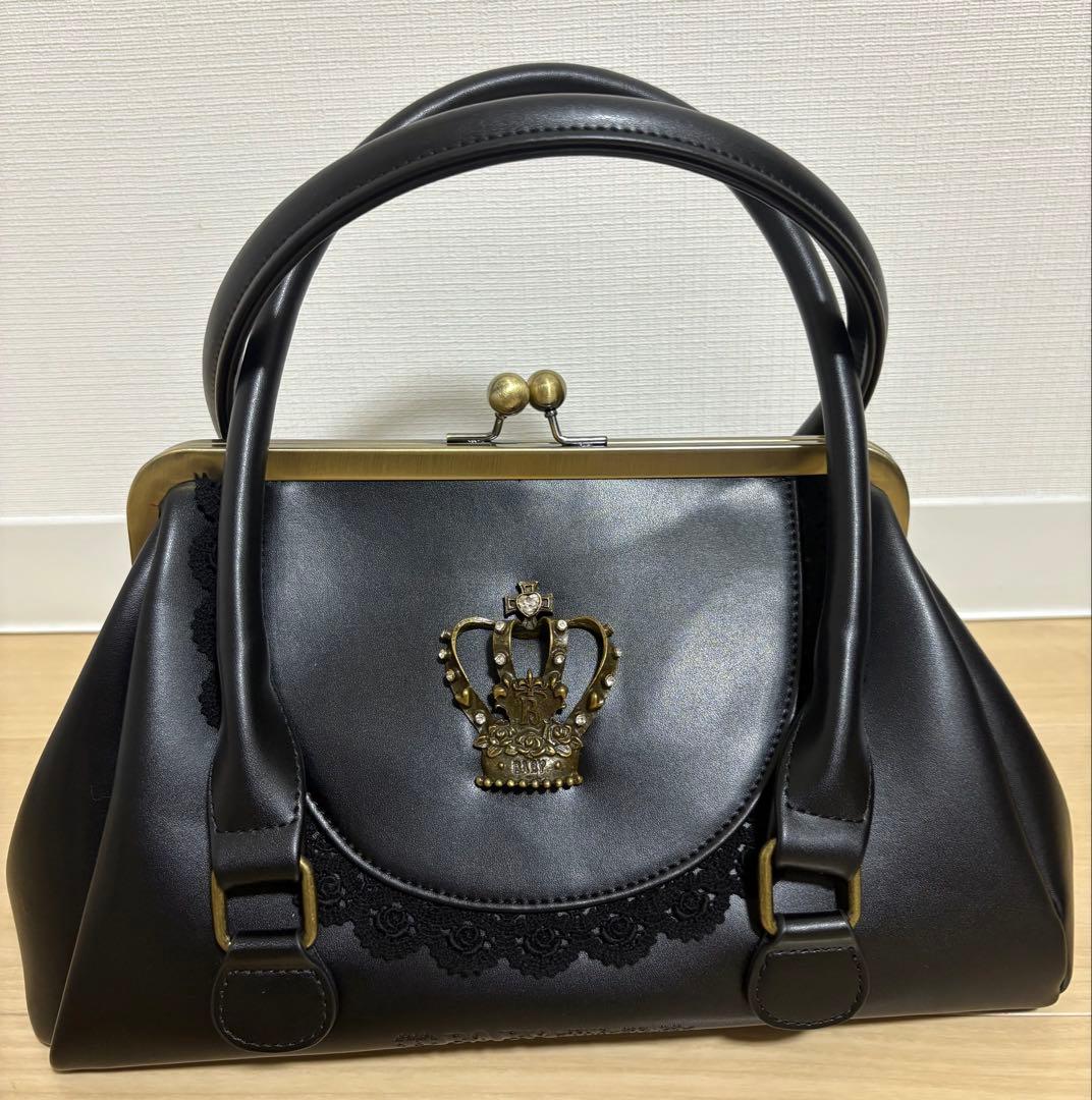 美品】ベイビーザスターズシャインブライト☆王冠がま口Bag - メルカリ