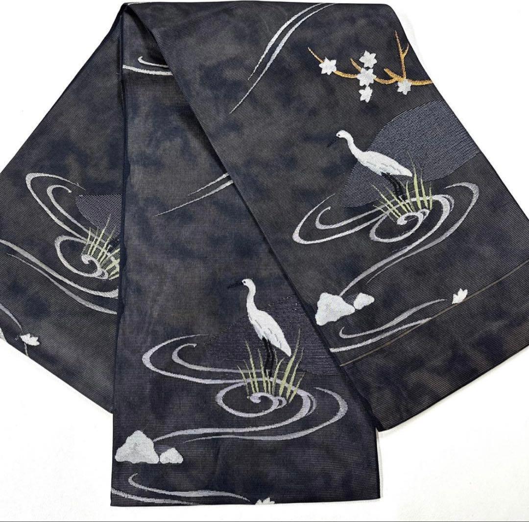 高級 正絹 夏帯 六通 袋帯 - メルカリ