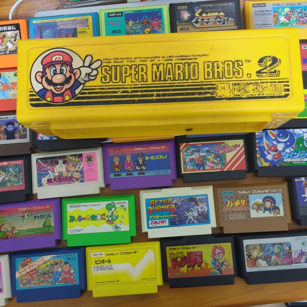 ファミコンソフト 48本セット - メルカリ