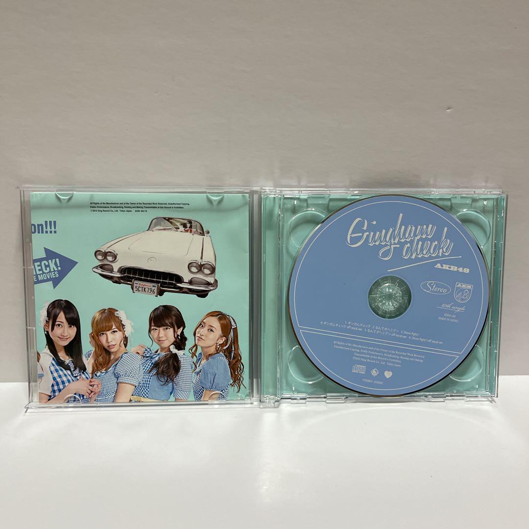 AKB48 ギンガムチェックType-B 通常盤 - メルカリ