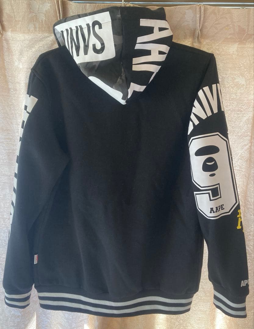 aape by bathing ape AAPE スタジャン フードMサイズ - メルカリ
