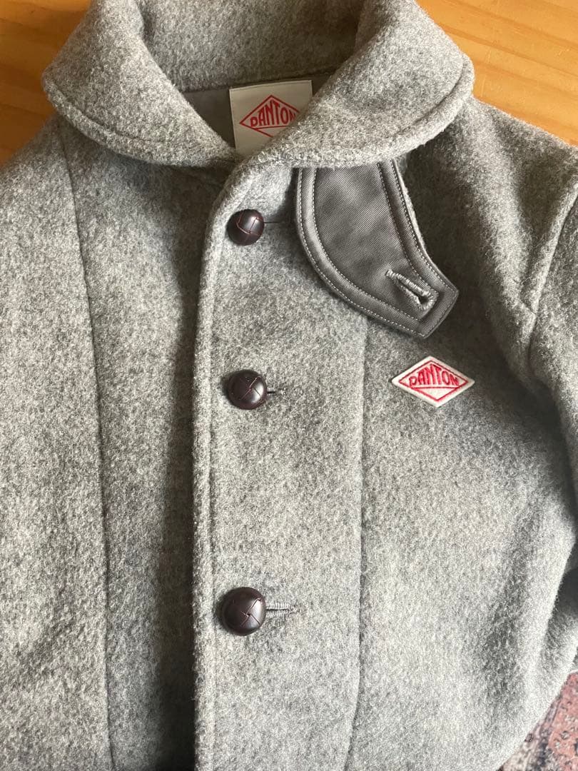 美品】DANTON ダントン ウールモッサジャケット グレー 40 - メルカリ